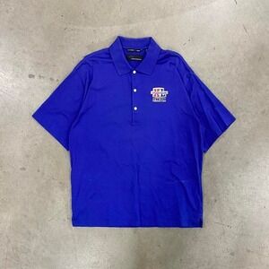 Vintage NFL Super Bowl XL 2006 Detroit Greg Norman Polo Shirt Size M